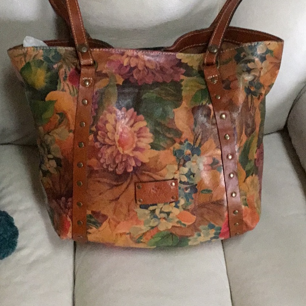 Patricia Nash Italian leather tote